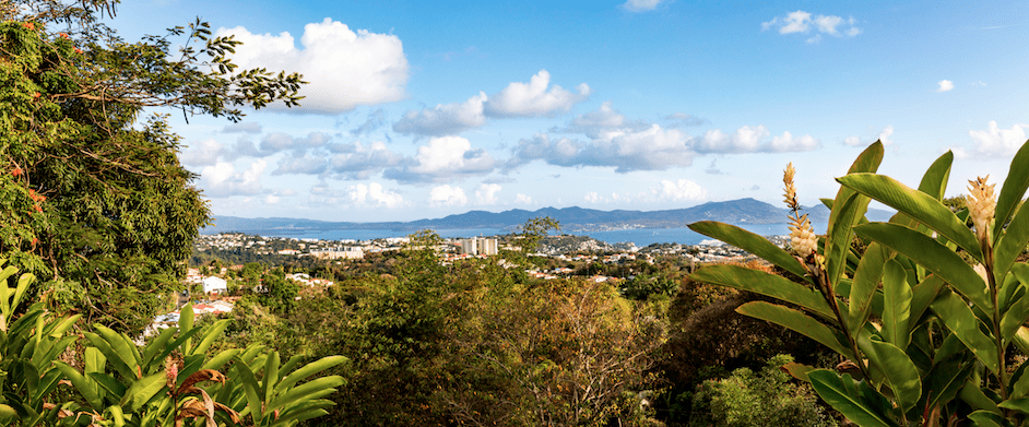 se rendre en martinique