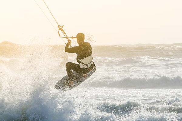 Kitesurfer ecole kitesurf martinique